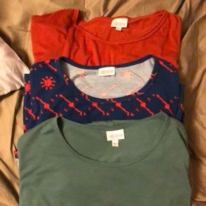3 Large LuLaRoe Irma’s